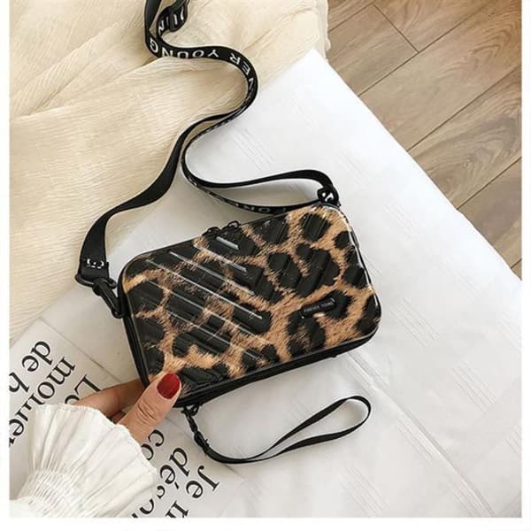 Mini Bagage Handväskor Axelväskor PANTER MÖNSTER PANTER