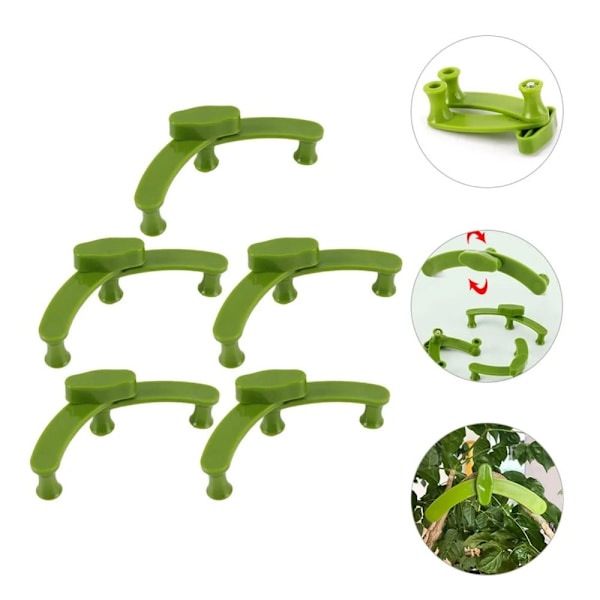 5/10 stk. Branch Holder Clip Fastgørelses Clips 5 STK 5 STK 5pcs
