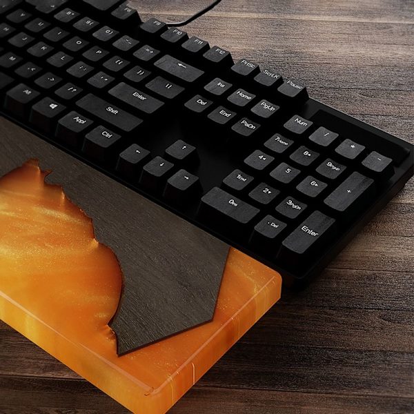 Tastatur Håndledspad Gaming Tastatur Håndledsstøtte LANG LANG Long