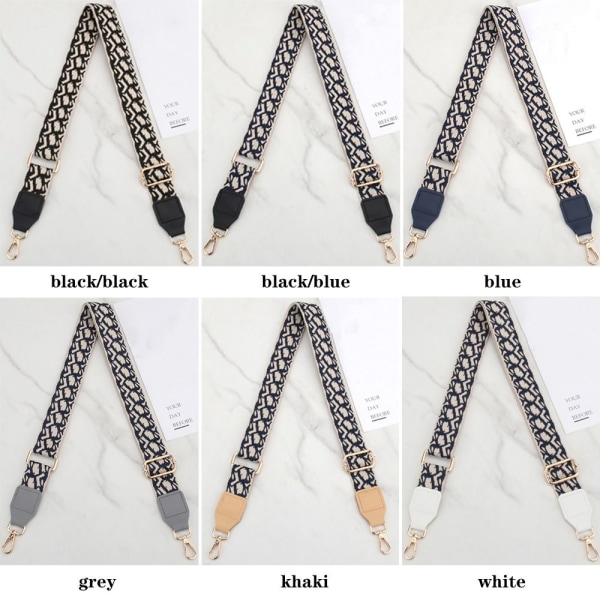 Handväska Straps Axelremsväska Straps SVART/BLÅ SVART/BLÅ black/blue