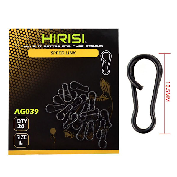 40st Fiske Hängande Snap Barrel Swivel AG039 AG039 AG039