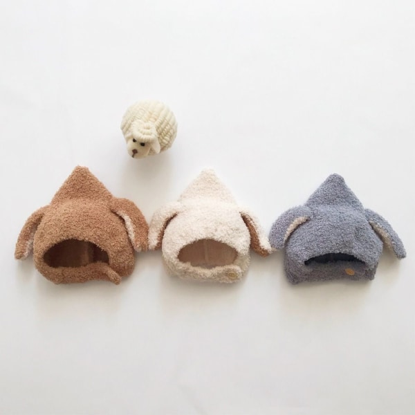 Baby Hat Rabbit Ears Cap CAMEL camel