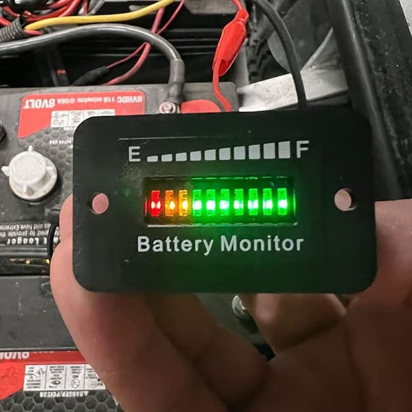 Batteriindikator måler 36 volt måler