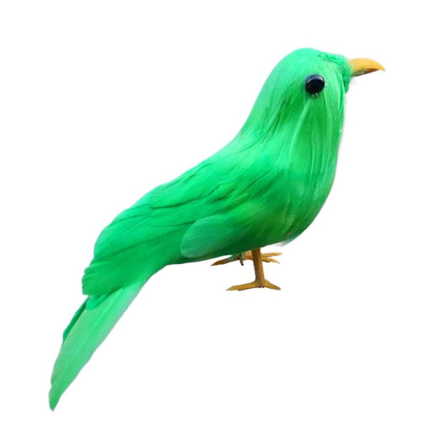 Faux Feather Bird Model Simulation Parrot 6 6 6