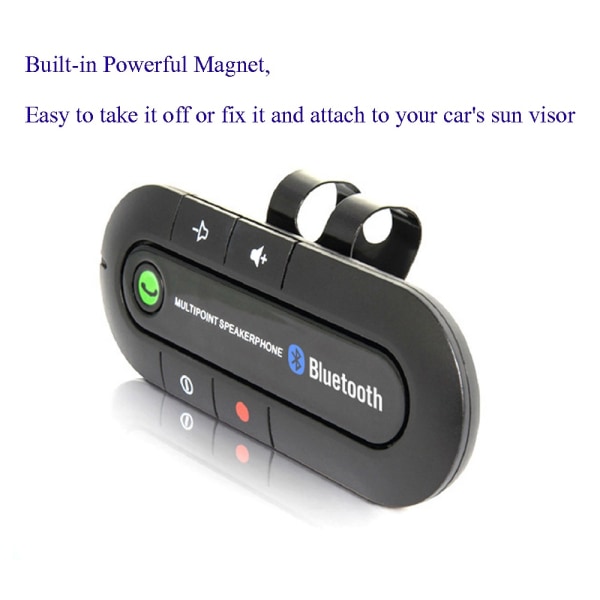 Håndfri bil Bluetooth Bluetooth-høyttaler BLÅ blue