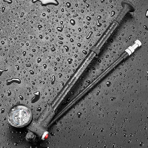 Cykelpump Handluftpump SILVER silver