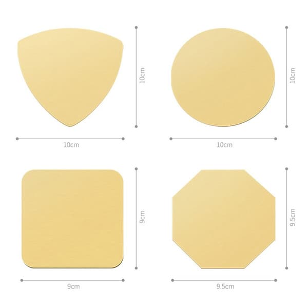 2kpl Place Mats Cup tyyny SHIELD SHIELD Shield