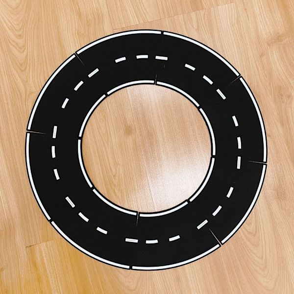 Liikennelelusarja Set Puzzle Roadway 24 KPL 24 KPL 24PCS