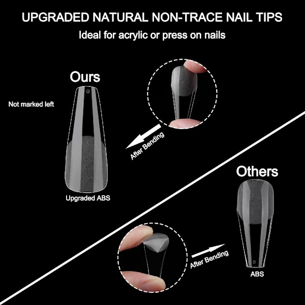 Nail Tips Tekokynnet Fake Nail