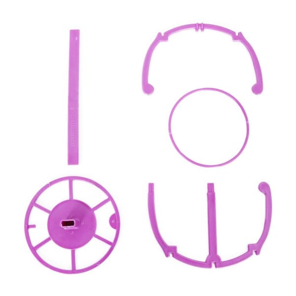 1 Stk Hat Display Parykk Hodeholdere Parykkstativ pink