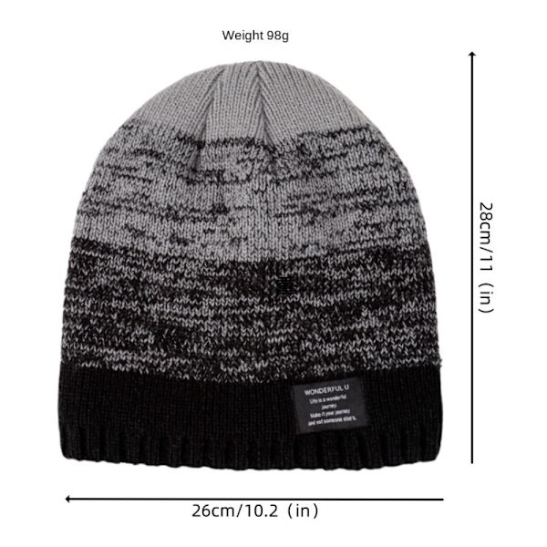 Knitted Hat Beanies Hattu NAVY BLUE Navy Blue