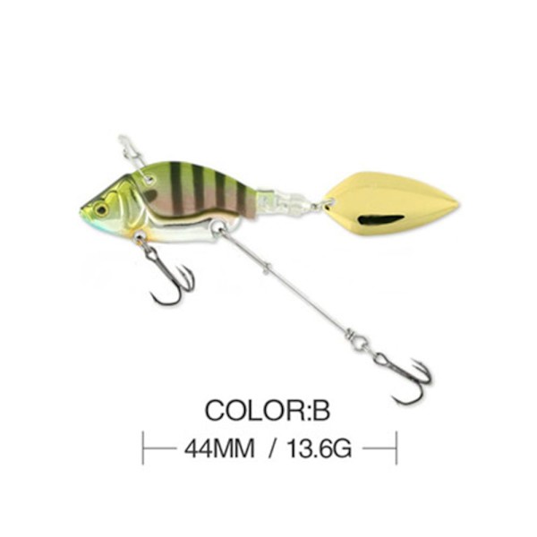 Metall fiskebete VIB Lure FÄRG B FÄRG B Color B