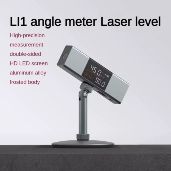 Laser niveaumåler vinkellineal DOBBEL LASER DOBBEL LASER Dual laser