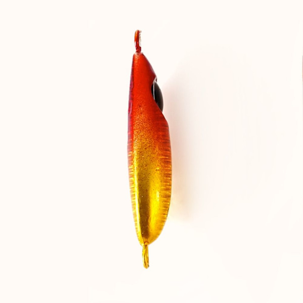 3st Micro Metal Jig Fiskedrag Konstgjorda falska fiskdrag Red 17g
