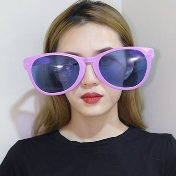 Store Briller Firkantede Briller LILLA Purple