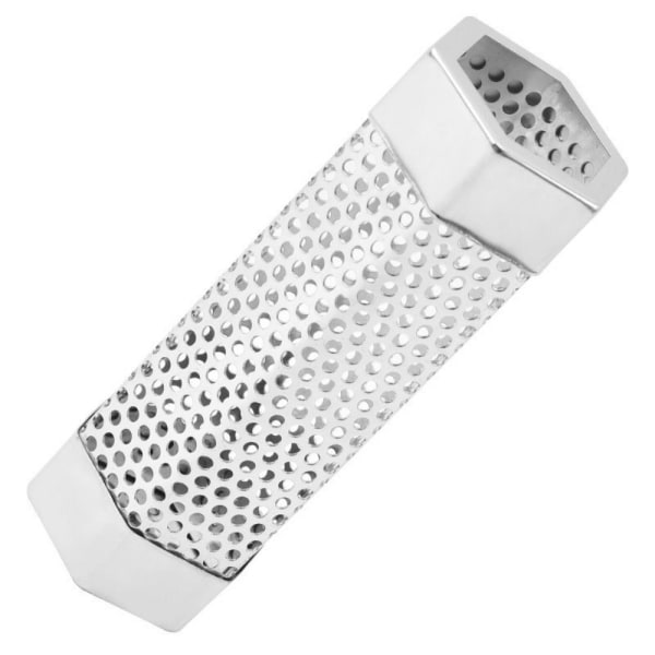Rustfrit stål mesh røget krydderør 15.4CMHEXAGON HEXAGON 15.4cmHexagon