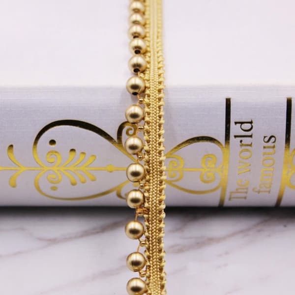 Handsydd Pearl Pearl Braid Spetsband 4 4