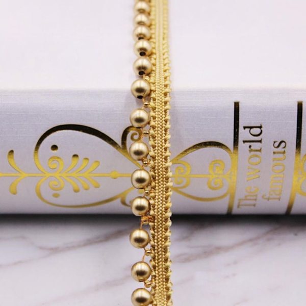 Håndsyet Pearl Pearl Braid Lace Ribbon 7 7