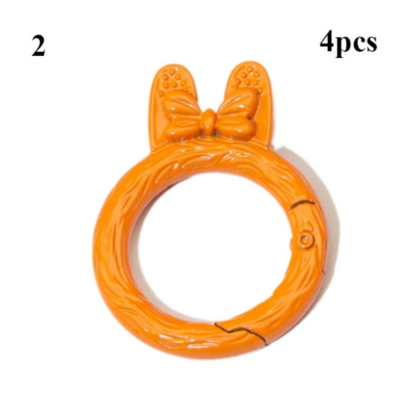 4 st fjäder O-ringsspännen Karbinhake 2 2 2
