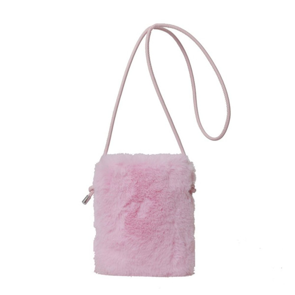 Pehmolaukut Pehmo kainalolaukku PINK pink