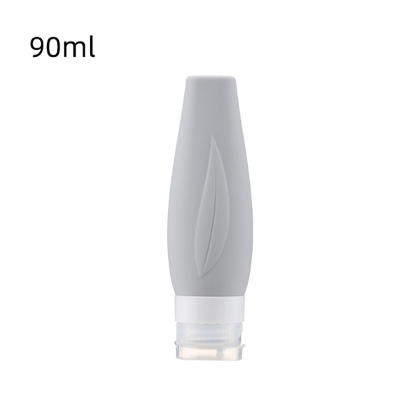 Reseflaskor Påfyllningsbar flaska GRÅ 90ML 90ML grey 90ml-90ml