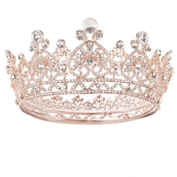 Crystal Crown Bride Queen Crown SILVER silver