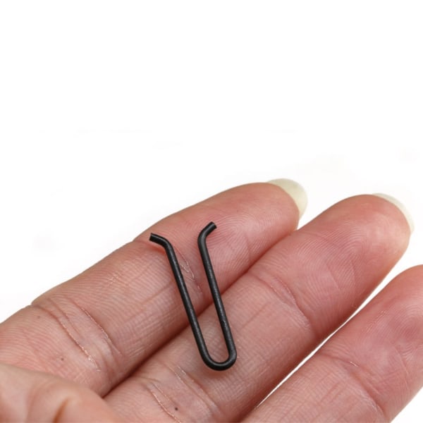 50 stk Fisketønne Swivel Fiske Snap Safety Snaps