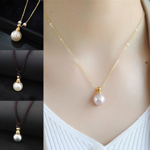 Pearl Hajuvesipullon kaulakoru Toivepullon riipus 4 4 4