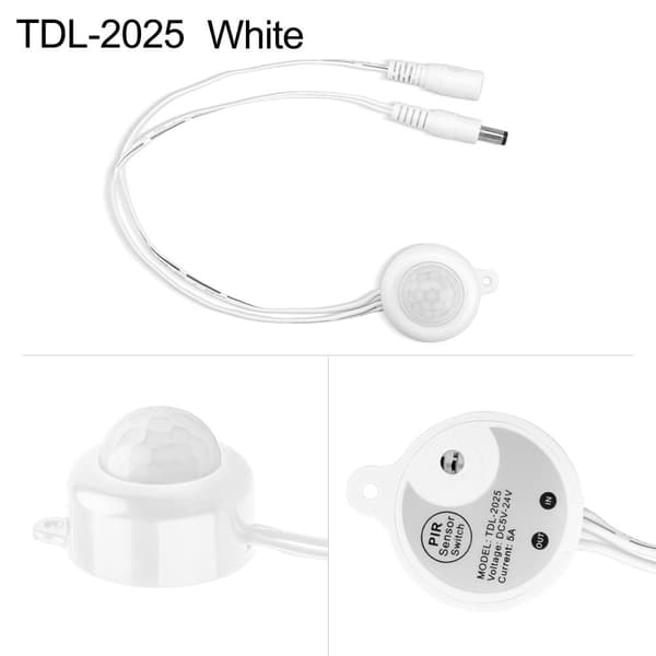 Sensor Lyskontakt LED Strip Sensor Controller PIR2025W PIR2025W