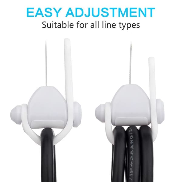 3st VR Cable Management VR Pulley System SVART black