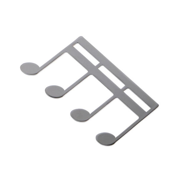 Page Holder Music Score Clip SILVER Silver