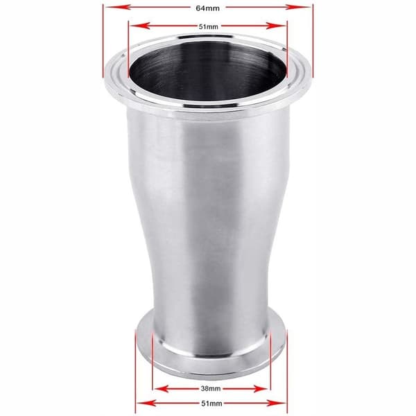 Tri Clamp Ferrule Weld Reducer Pipe Connector