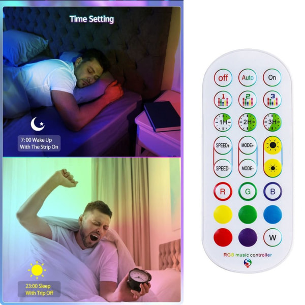 Smart LED-kontroller RGB-kontroller Bluetooth