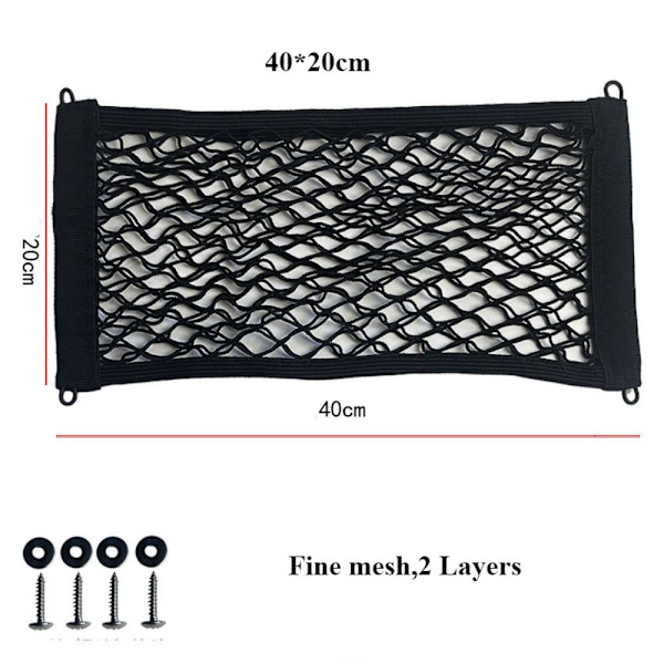 Scooter Organizer Mesh -säilytyspussi 5 5 5
