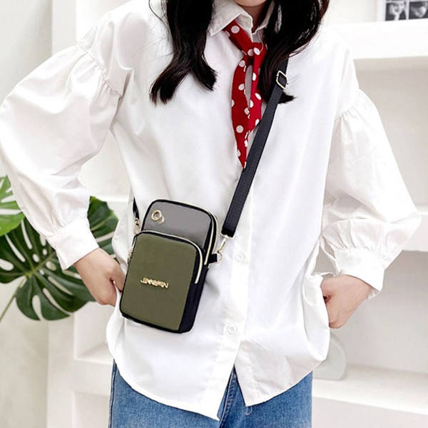 Skulder Messenger Bag Small Crossbody Tasker BLÅ blue