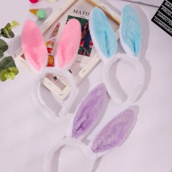 4 stk Bunny Ears Pannebånd Hode smykker ROSE Rose