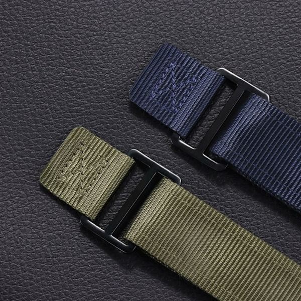 Nylon Loop Strap Watch Armband BLÅT FÖR GARMIN 26MM FÖR blue For Garmin 26mm-For Garmin 26mm