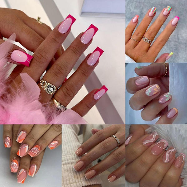 Falska naglar Fake Nials W1364 W1364 W1364