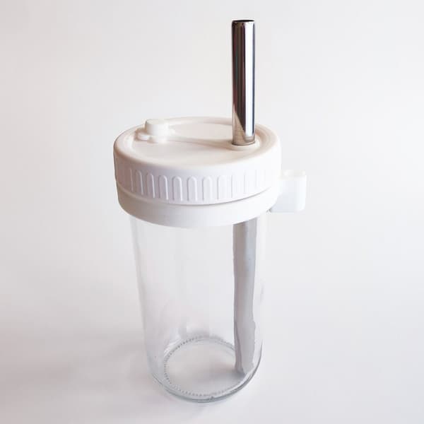 86mm Mason Jar Lock Pip Lock VIT white
