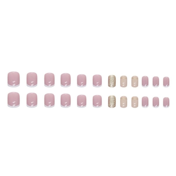 2 æsker 24 stk/æske Fake Nails Press On Nail Tips 2 BOXS-03 2 2 boxs-03