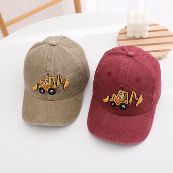 Baby Baseball Cap Sport Visir Hatt KAFFE coffee