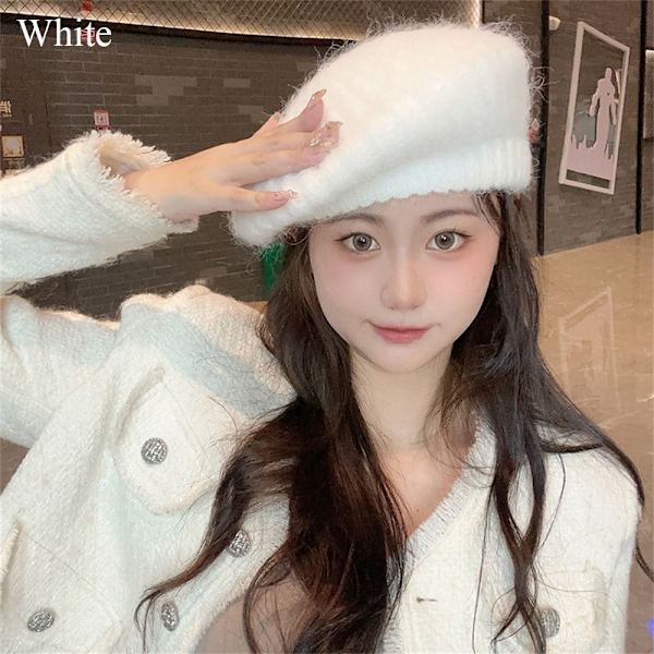 Baretter Hatte Vinterhatte HVID white