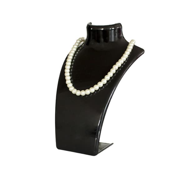 2 STK Halskæde Stand Display Stand SORT black