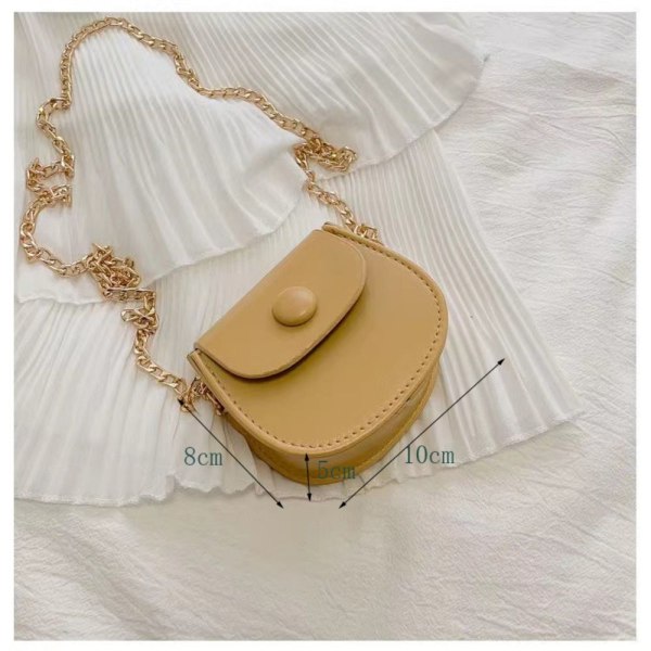 Cross Body Bag ketjukukkaro VALKOINEN White