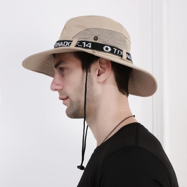 Bucket Hat UV beskyttelseshætte GRÅ grey