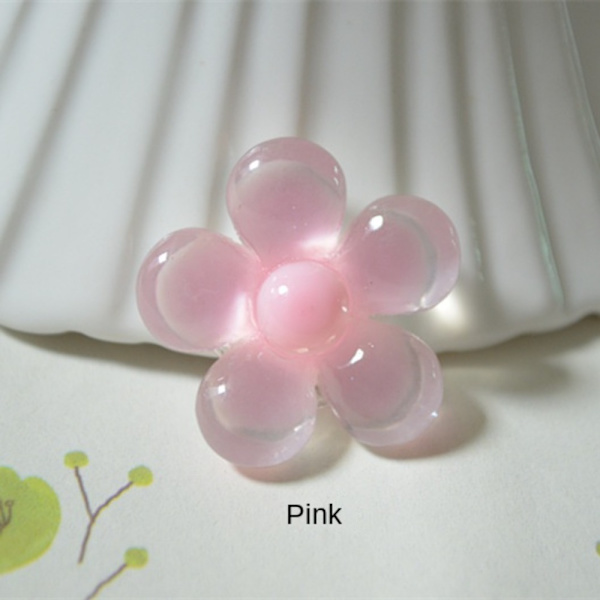 20 kpl Resin Finger Sormukset Sormisormukset DEEP PINK Deep Pink