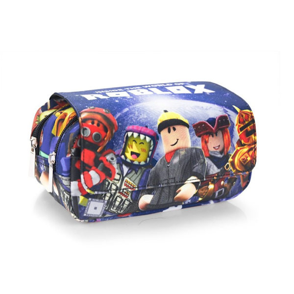 3D Perifer ROBLOX Dubbellager Pennfodral Case