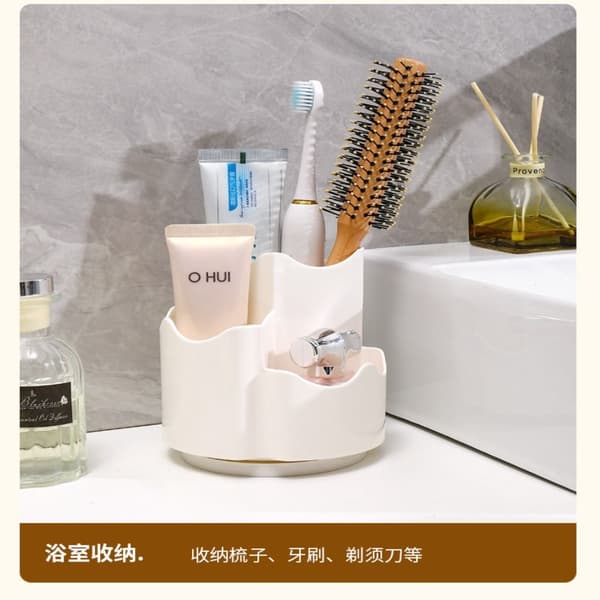 Penneholder Makeup Brush Holder GRÅ Grey