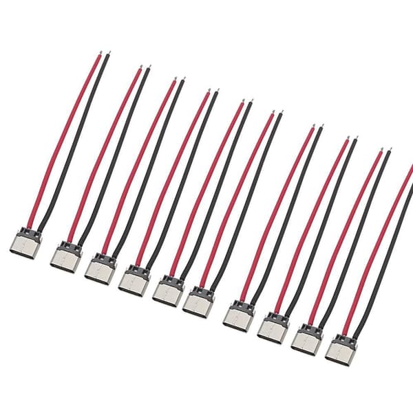 10 stk USB Type-C Interface Apapter Svejsetrådskabel 10pcs