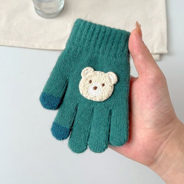 Børnehandsker Full Finger Handsker GRÅ gray